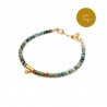 Bracelet en pierres naturelles - turquoise Bracelet en pierres naturelles - turquoise
