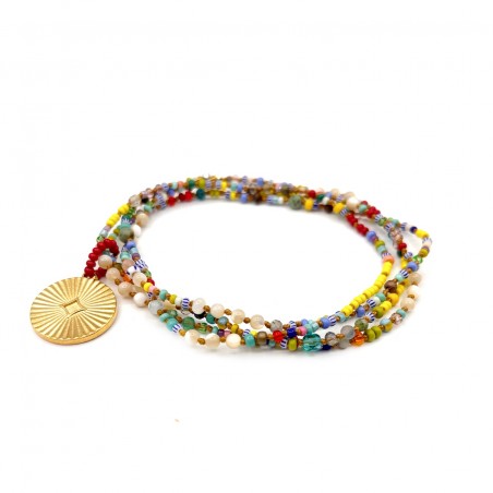 Sautoir XL / Bracelet HIPPY – breloque amovible