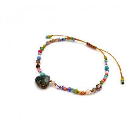 Bracelet Pépites agate indienne - pièce unique Bracelet Pépites agate indienne - pièce unique