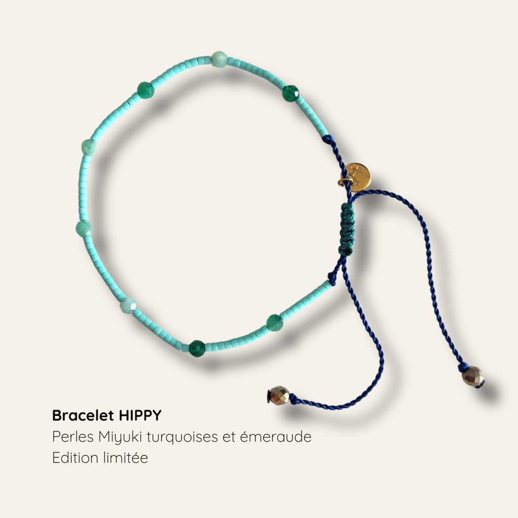 Bracelet Hippy bleu