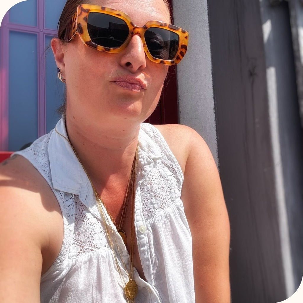 Sautoir talisman "Follow what makes you light up inside" – Doré 70 cm