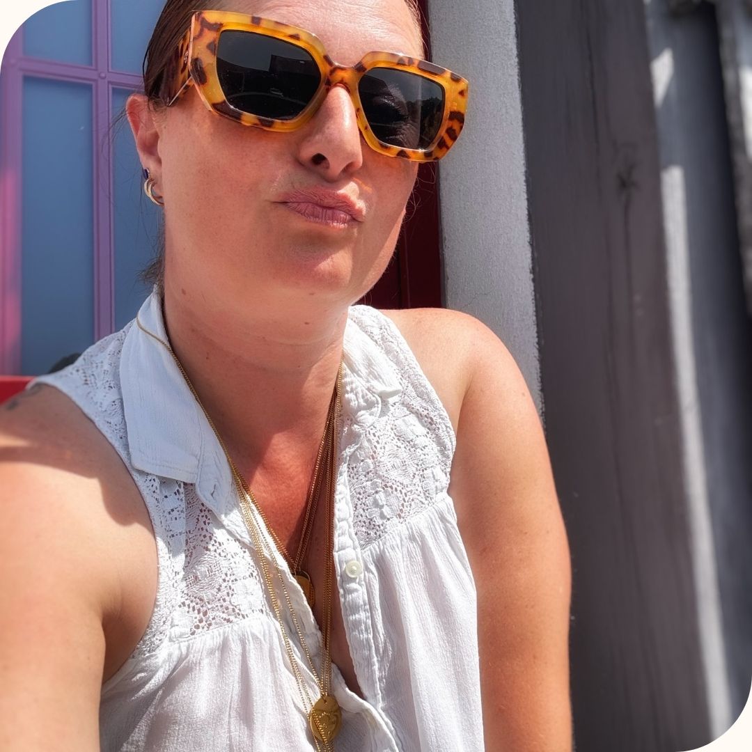 Sautoir talisman "Follow what makes you light up inside" – Doré 70 cm