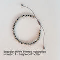 Bracelet HIPPY en pierres naturelles