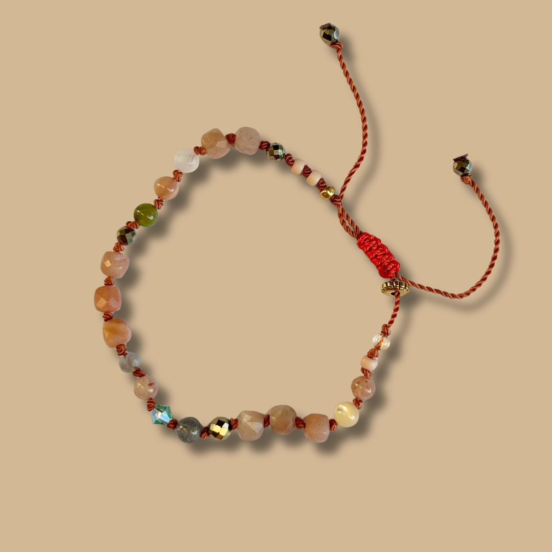 Bracelet pierre de soleil - Signature