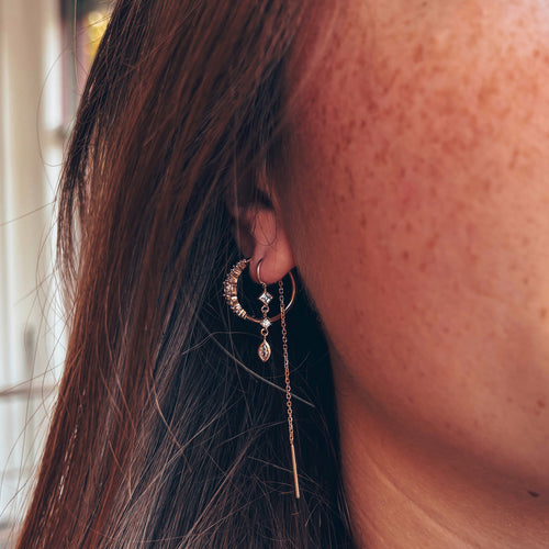 Boucles d'oreilles passantes or - Ma sélection