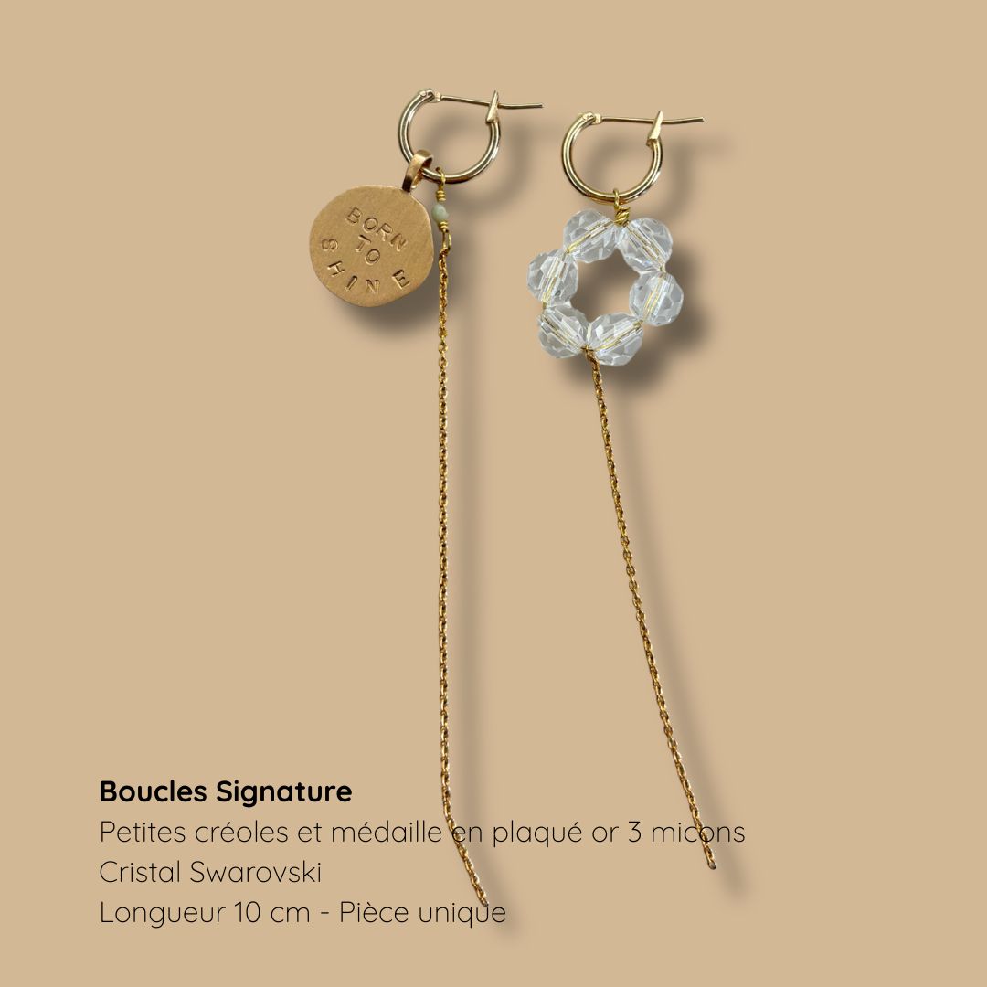 Boucles d'oreilles Signature