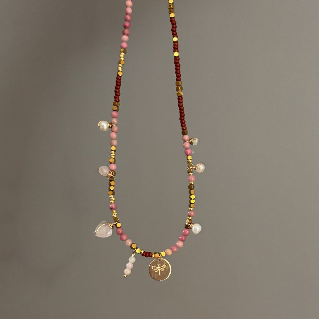 Collier Talisman Libellule