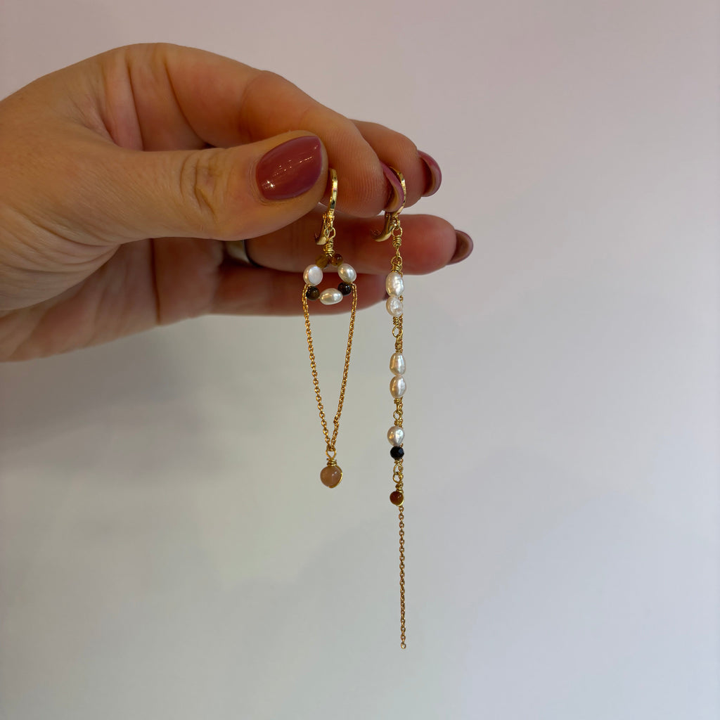 Boucles d'oreilles SIGNATURE - perles de culture