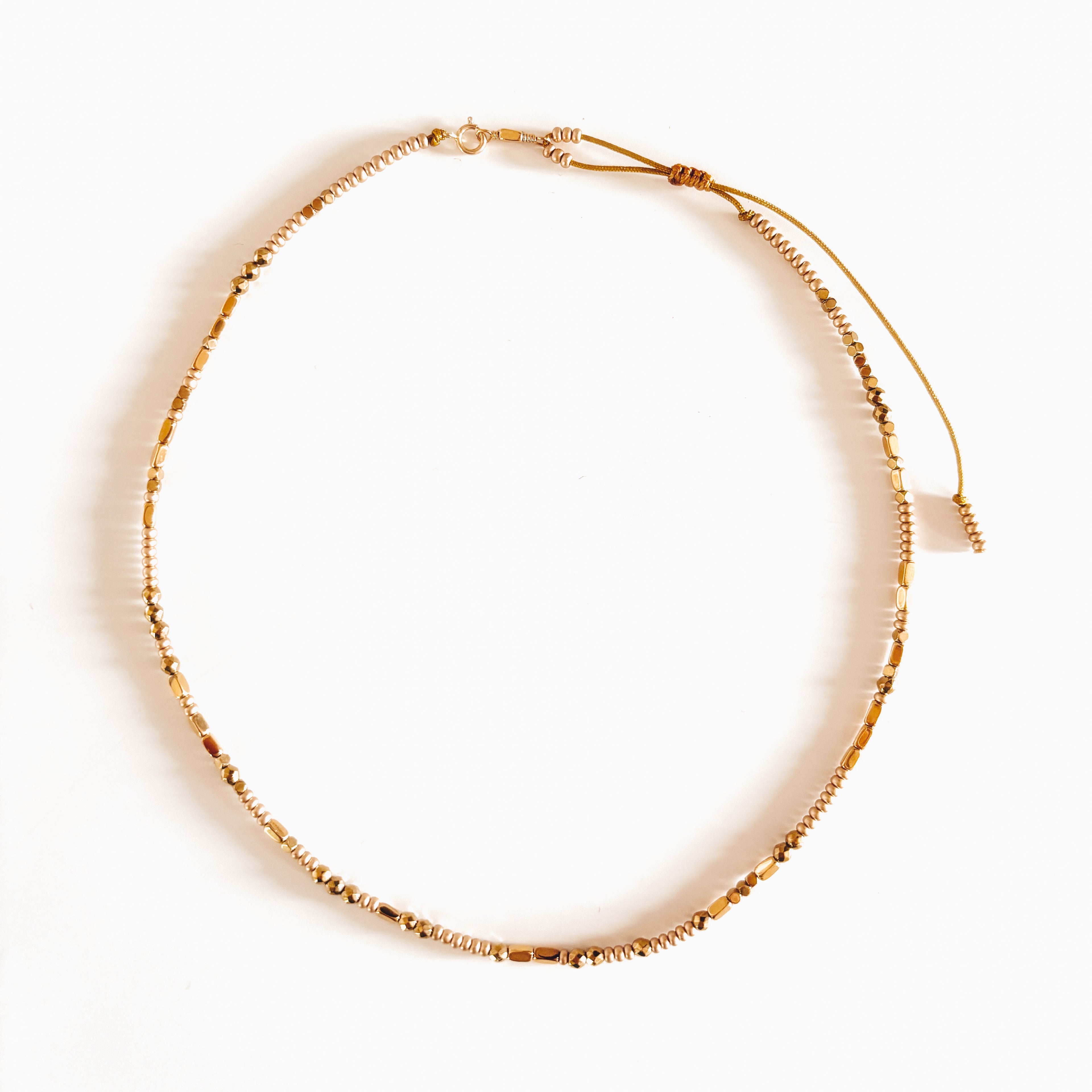 Collier surfeur Golden HIPPY dorés