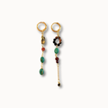 Boucles d'oreilles SIGNATURE turquoises