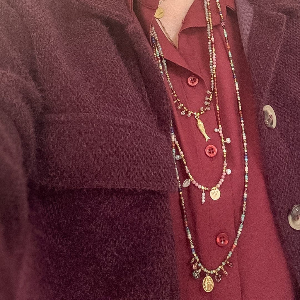 Collier Talisman Libellule