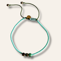 Bracelet Hippy bleu ciel & Turquoise
