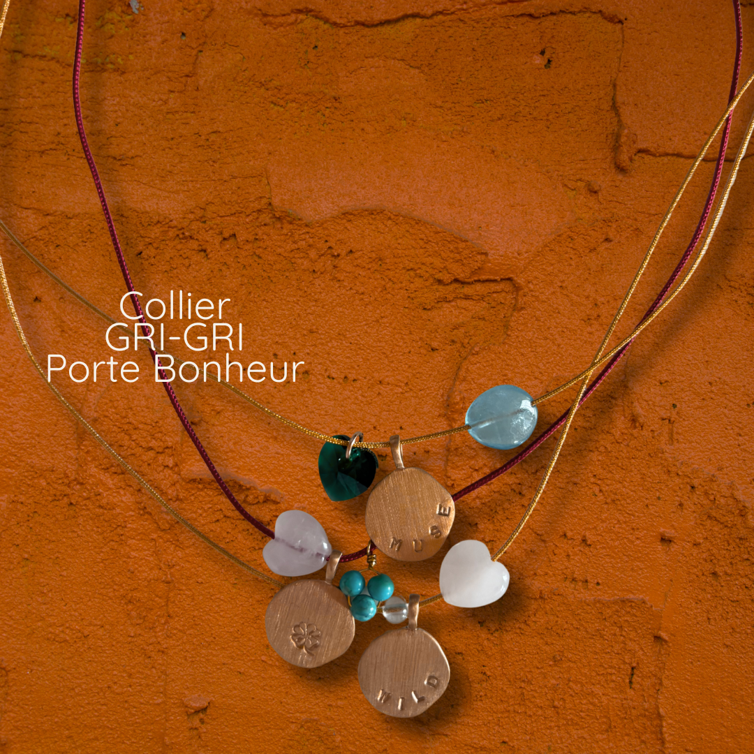 Collier GriGri porte-bonheur - Pièce unique