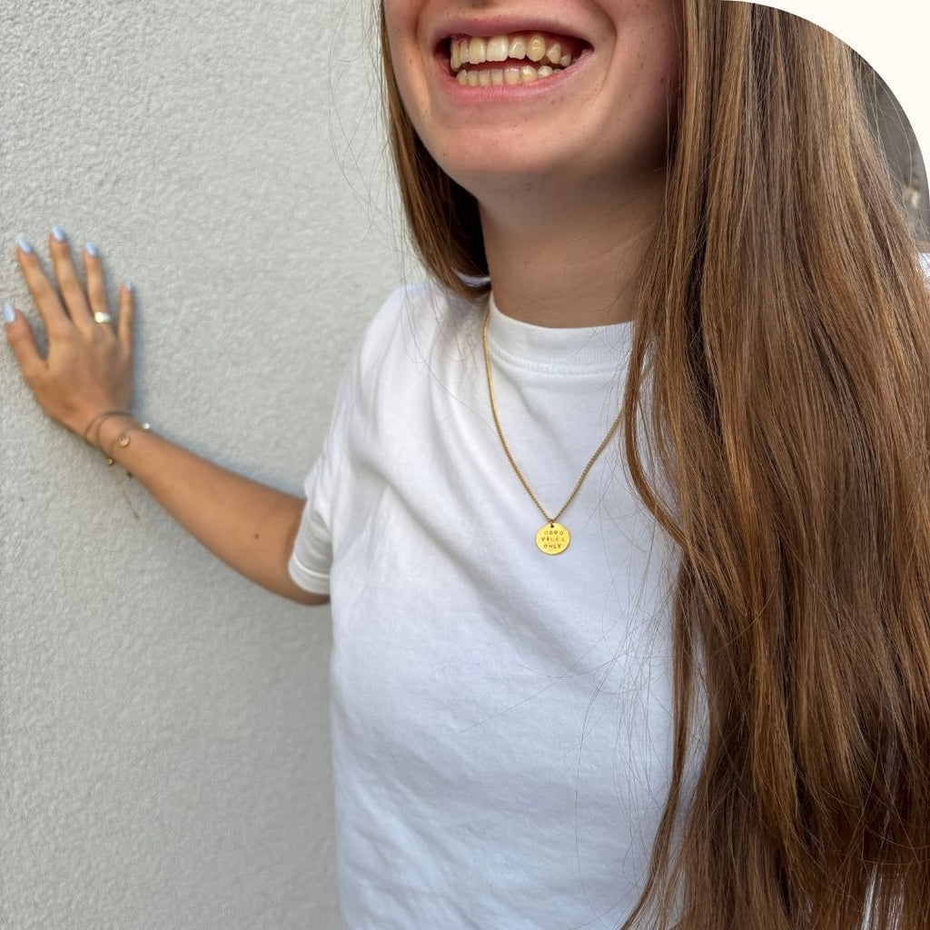 Collier Good Vibes Only