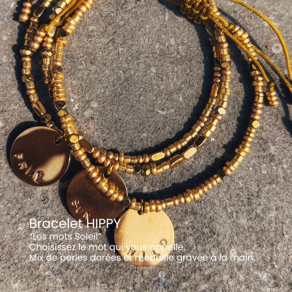 Bracelet HIPPY – bijou symbolique | Les Mots-Soleil