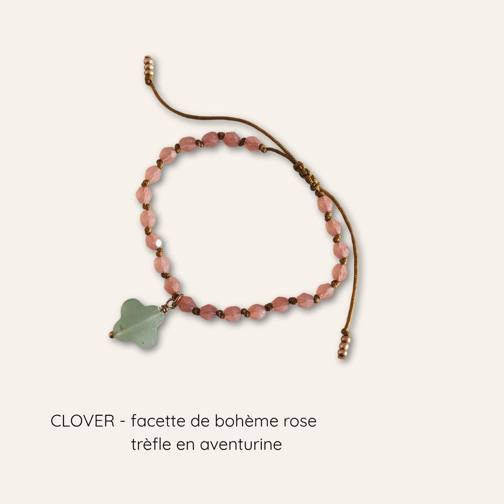 J’aime l’aventurine pour son vert doux, presque velouté. Elle apporte au bijou une sensation de calme et d’équilibre, comme un souffle léger qu’on garde avec soi.
