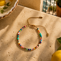Mix perles colorées, le bracelet de l'été dolce vita vacances en italie