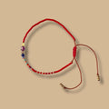Bracelet HIPPY rouge et rose