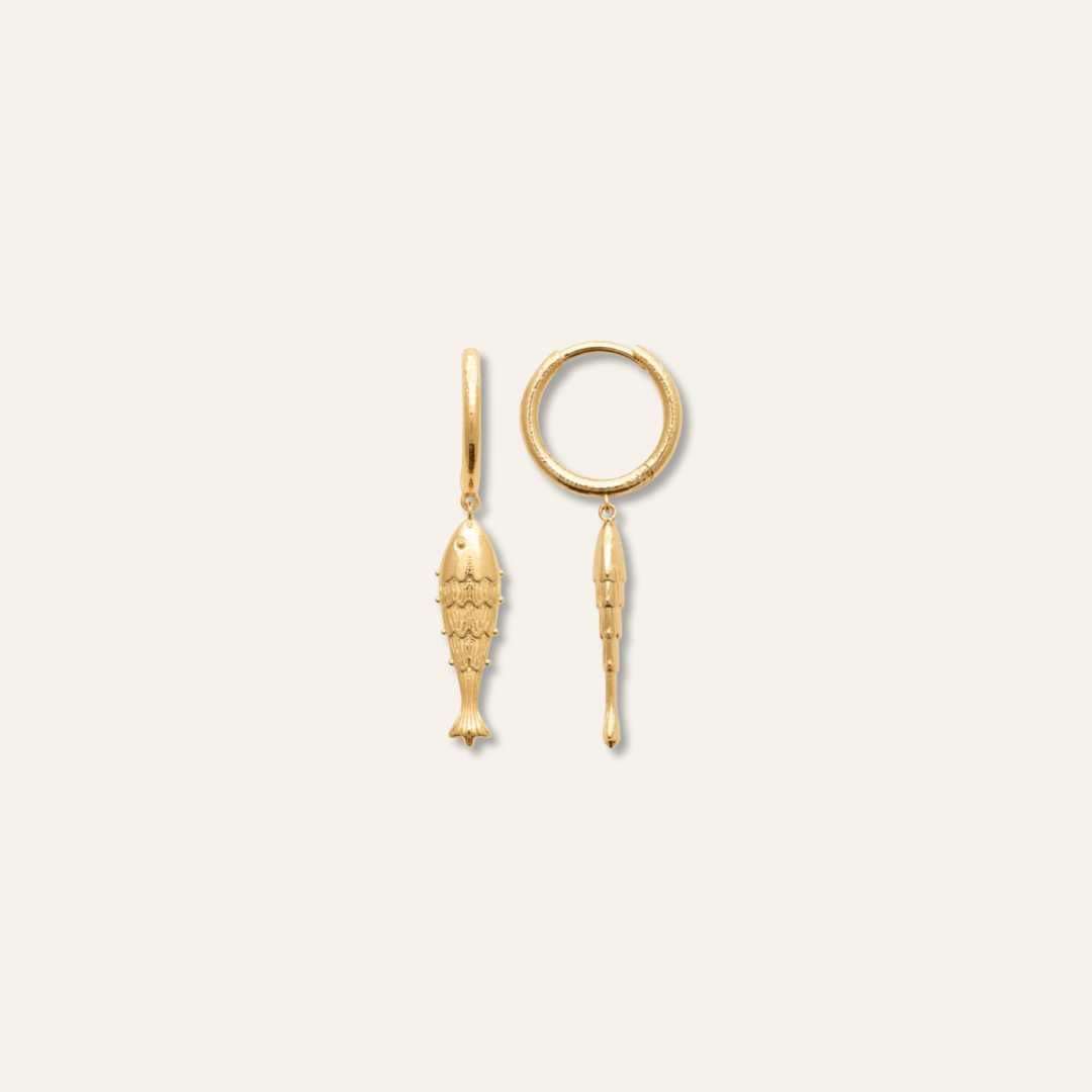 Boucles d'oreilles poisson collection Botanique