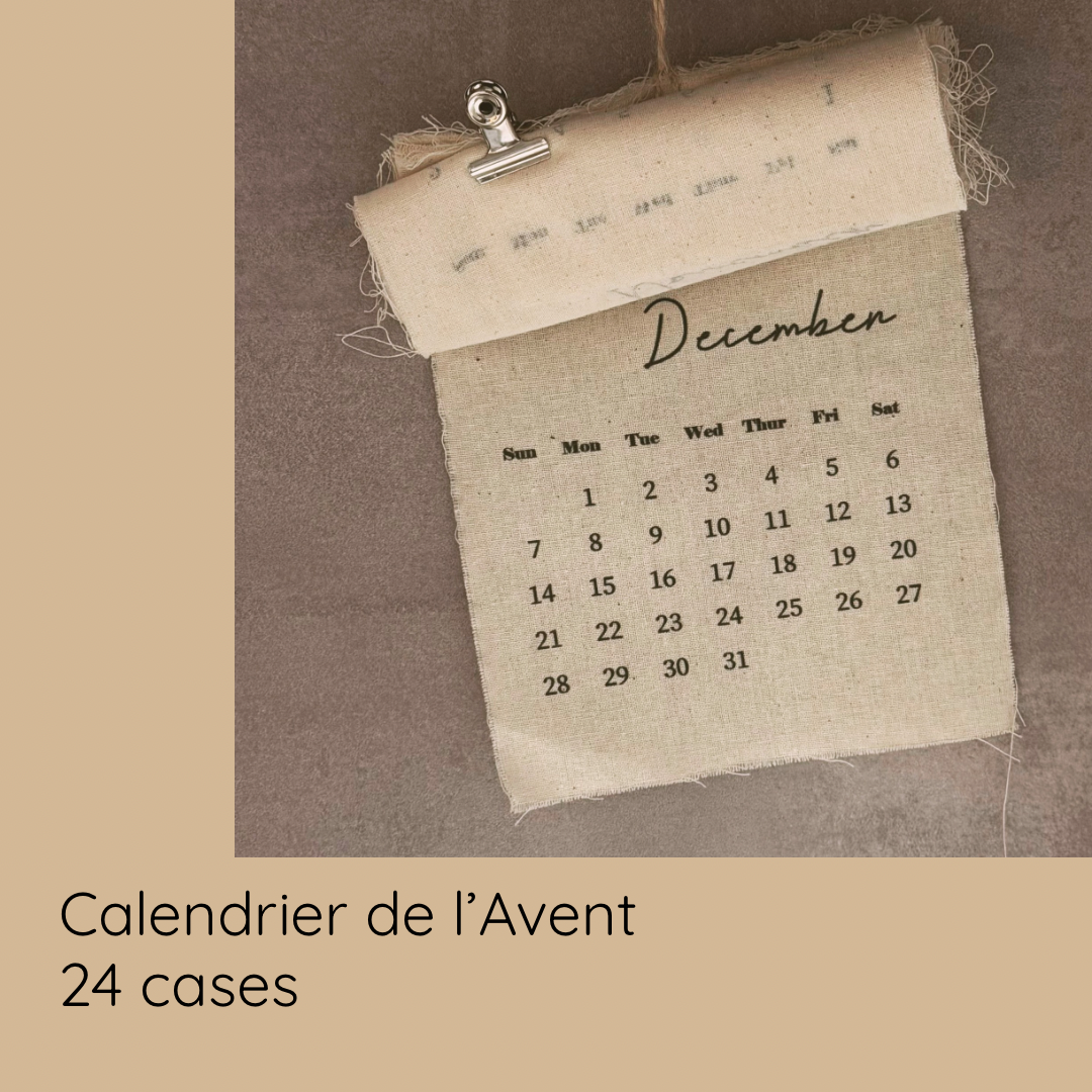 Calendrier de l'Avent 24 cases