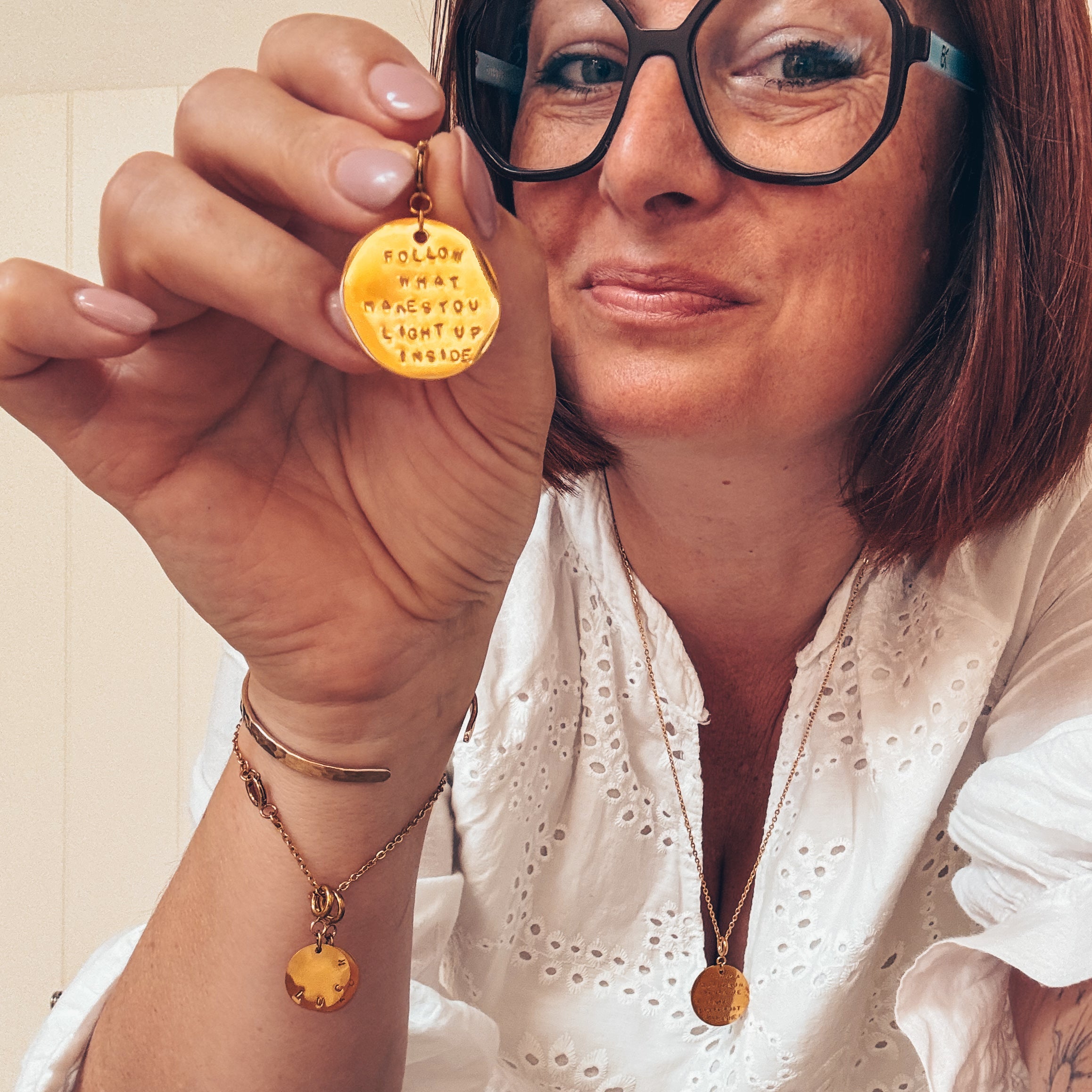 médaille gravée à la main