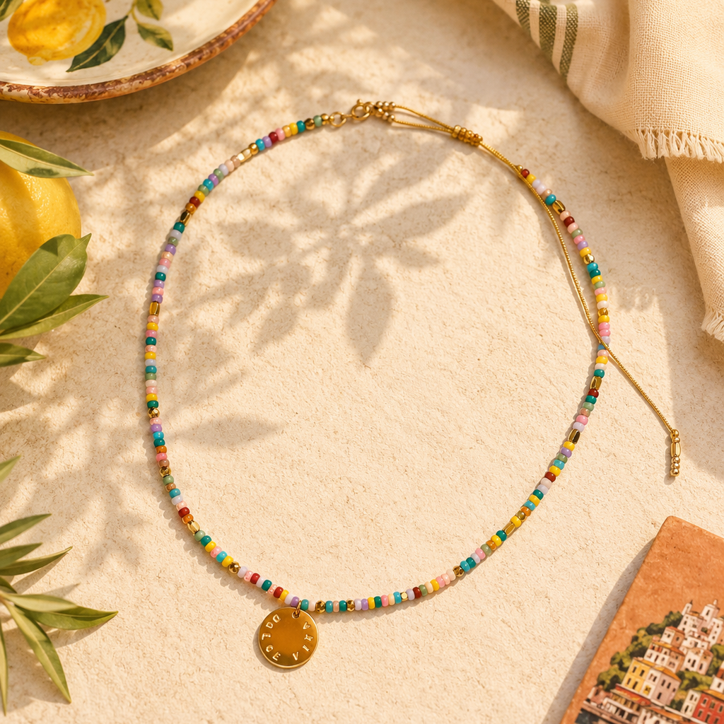 Collier pour partir en vacances