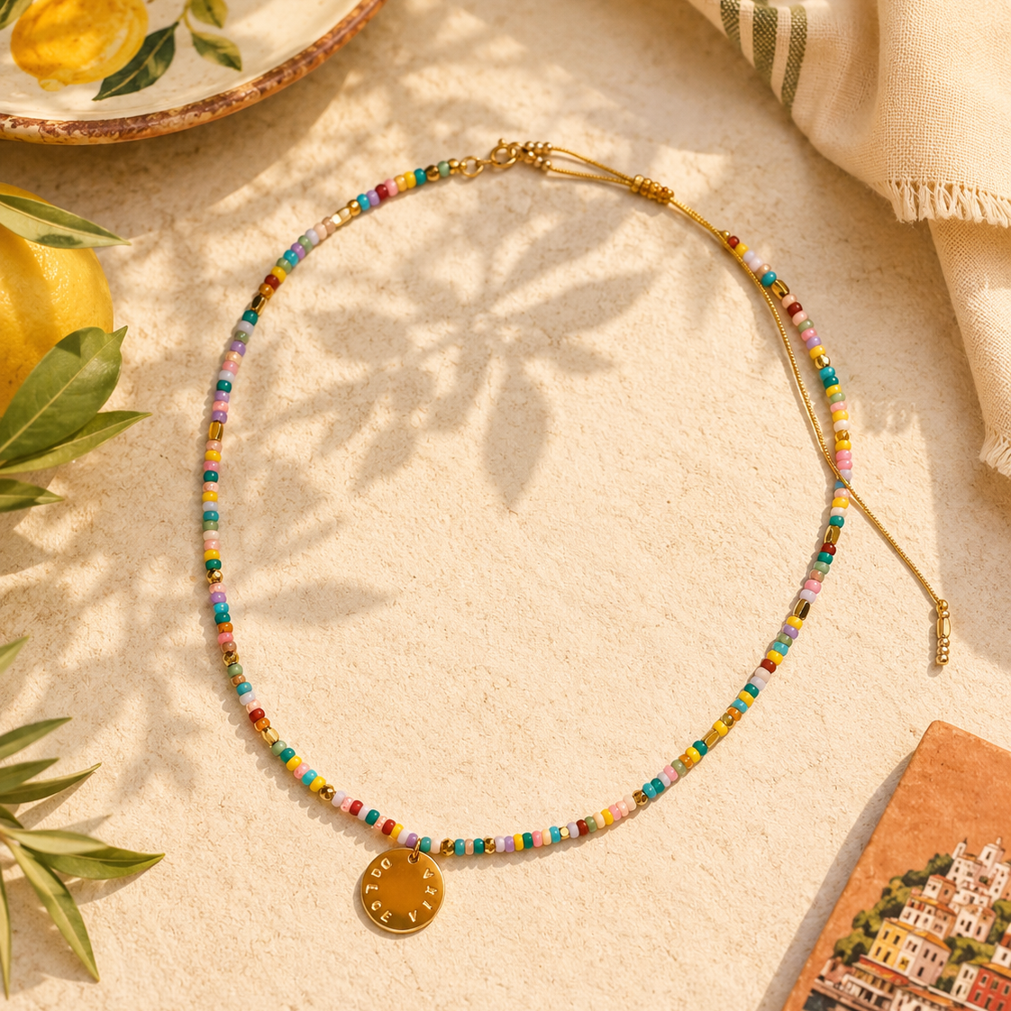 Collier pour partir en vacances
