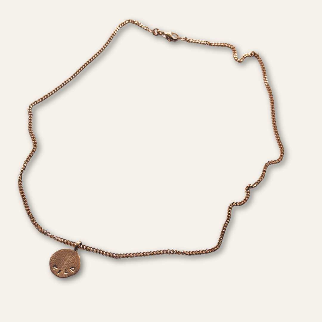 Collier message wild à porter comme un talisman