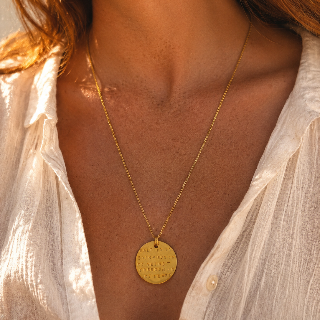 Collier ode au soleil