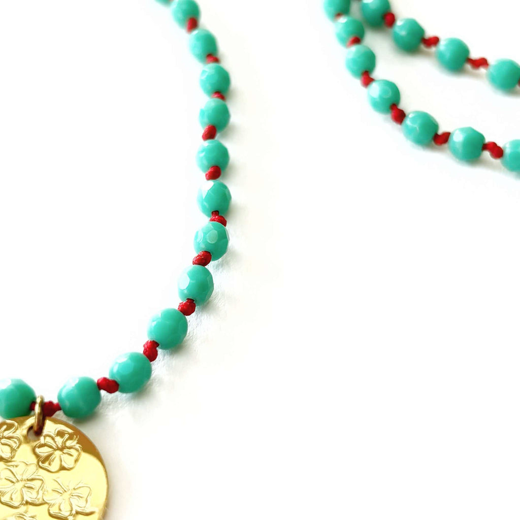 Collier turquoise chance