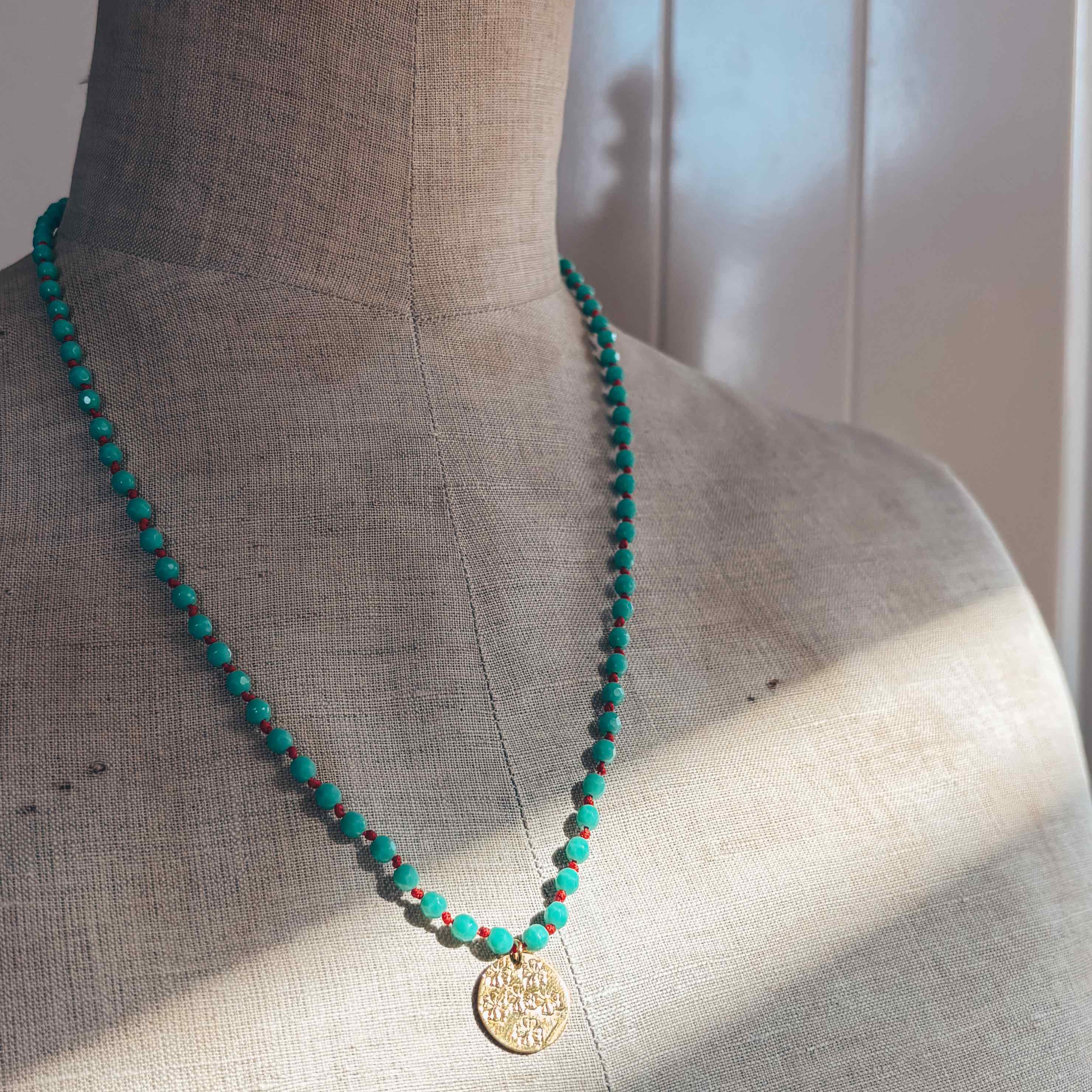 Collier turquoise chance