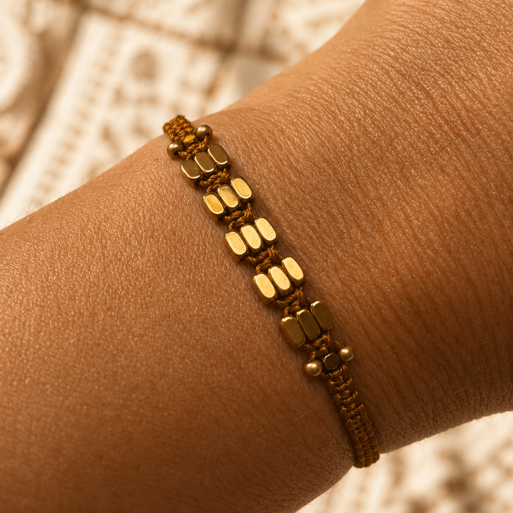 Bracelet NOMADE hématites