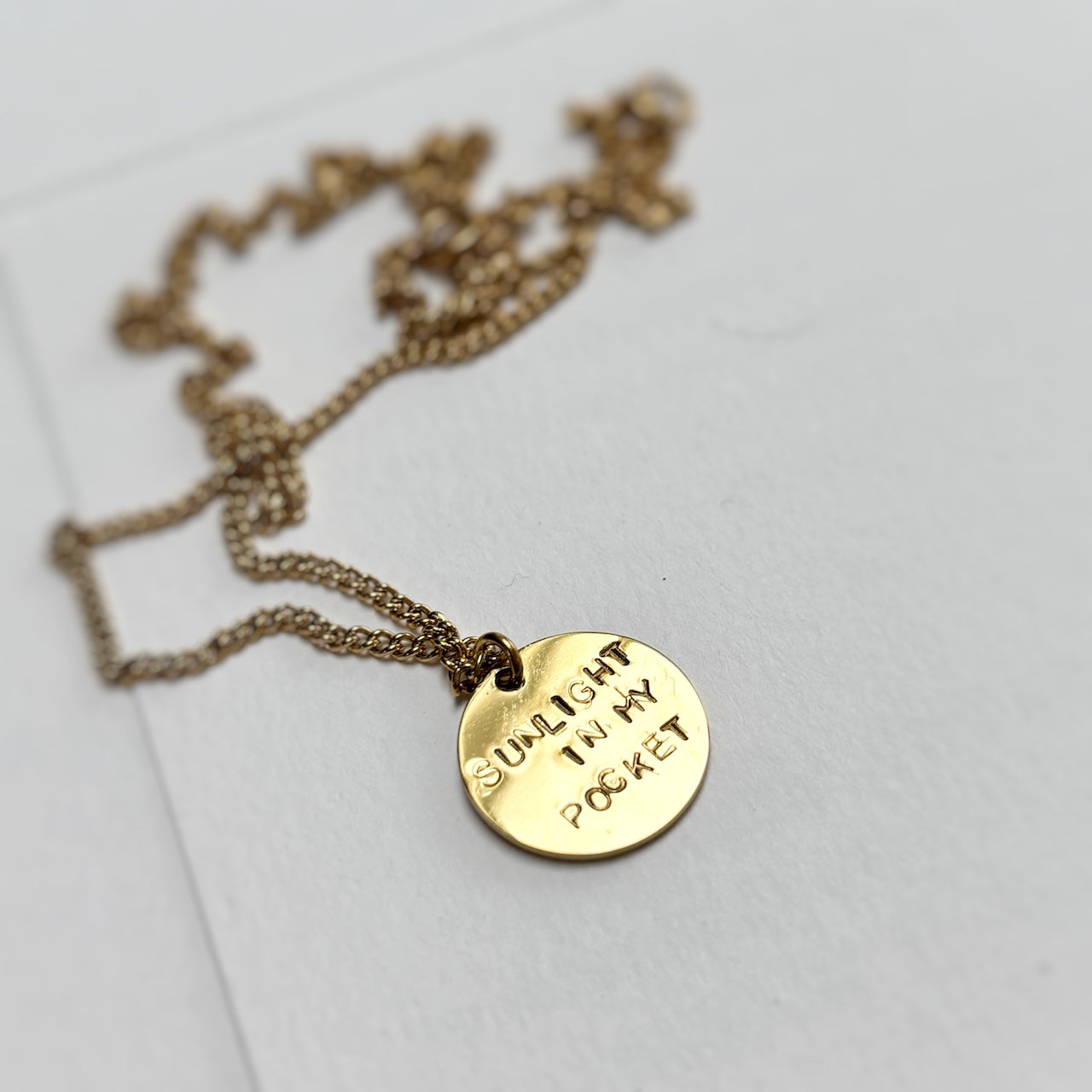 Collier Sunlight in my pocket