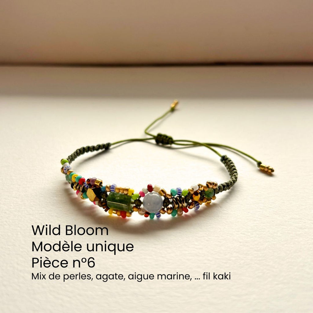 Bracelet Wild Bloom — Bijou Bohème Ibiza fait main en Belgique