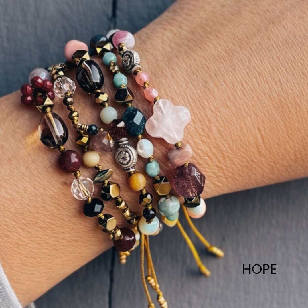 Bracelet été pièce unique HOPE