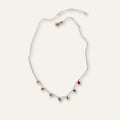 Collier fin mutlicolore
