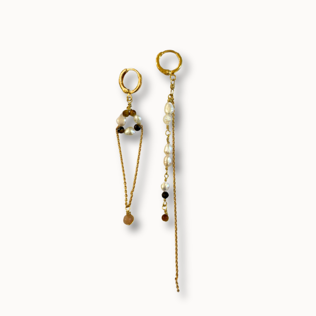 Boucles d'oreilles SIGNATURE - perles de culture