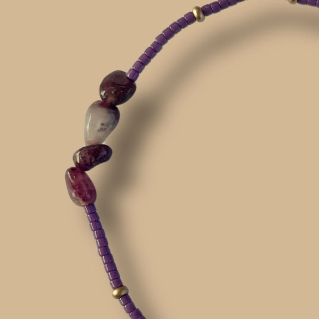 Bracelet HIPPY tourmaline - octobre